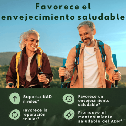 NAD Antienvejecimiento Energía y Concentración